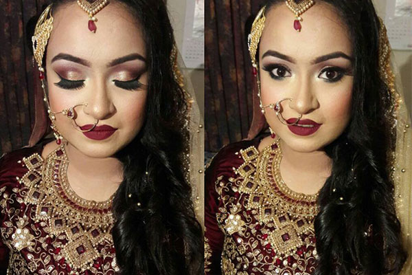 Regular Glamorous Bridal Makeup